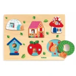 Wooden Puzzles: 'Coucou House' 01064