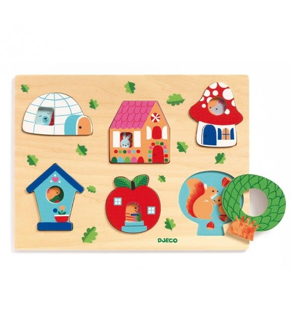 Wooden Puzzles: 'Coucou House' 01064 - Image 2
