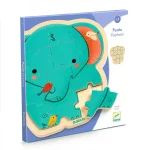 Wooden Puzzle: 'Elephant 14 pcs.'