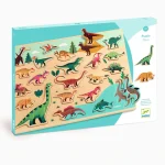 Wooden Peg Puzzles 22 pcs.: 'Dinosaurs'