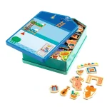 Magnetic Composition Game with Wooden Magnets: 'Zanimals' 03089
