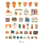 Magnetic Composition Game with Wooden Magnets: 'Zanimals' 03089