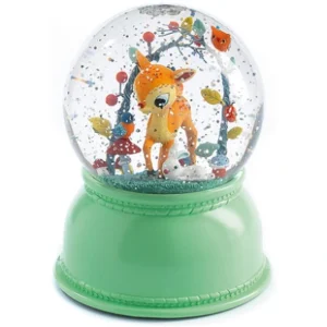 Snow Globe Night Light with Automatic Movement: 'Fawn'