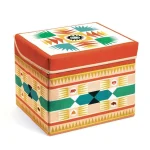 Fabric Toy Box/Stool: 'Indian (Tepee)'