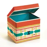 Fabric Toy Box/Stool: 'Indian' (Tepee) 04482