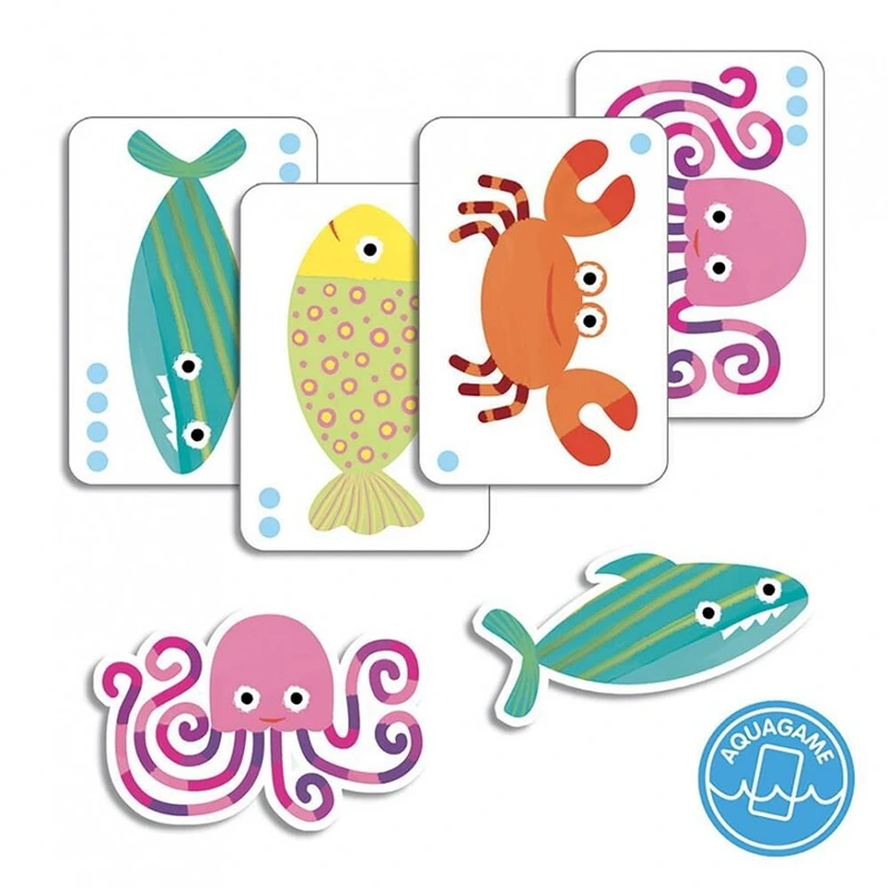 Waterproof Bath Card Game: 'Bataplouf' 05156 - Image 2