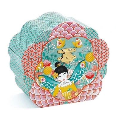 Musical Jewelry Box: ‘Flower Girl’ - Melody: Le Temps Des Cerises 06081 - Image 2
