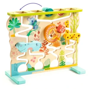 Wooden toboggan - fine motor skill slide 'Jungle'
