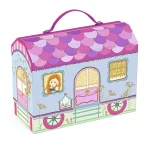 Tinyly Carry Case Dollhouse: 'Caravan' (Includes figures Bluchka & Indie) 06952