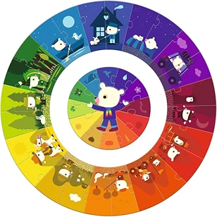 Giant puzzles Colors