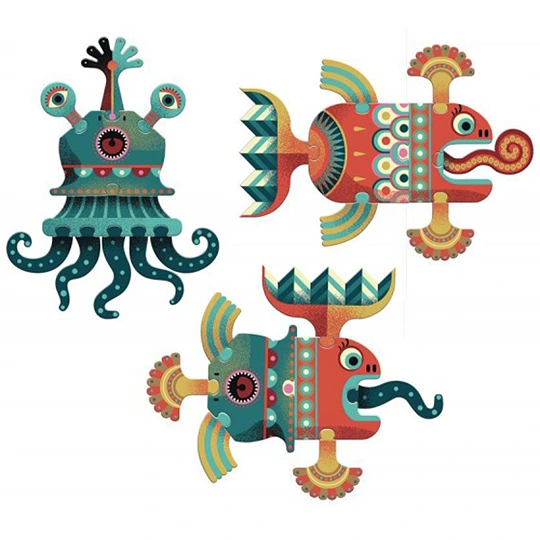 Crazy puzzle Aqua'zules 07125 - Image 2