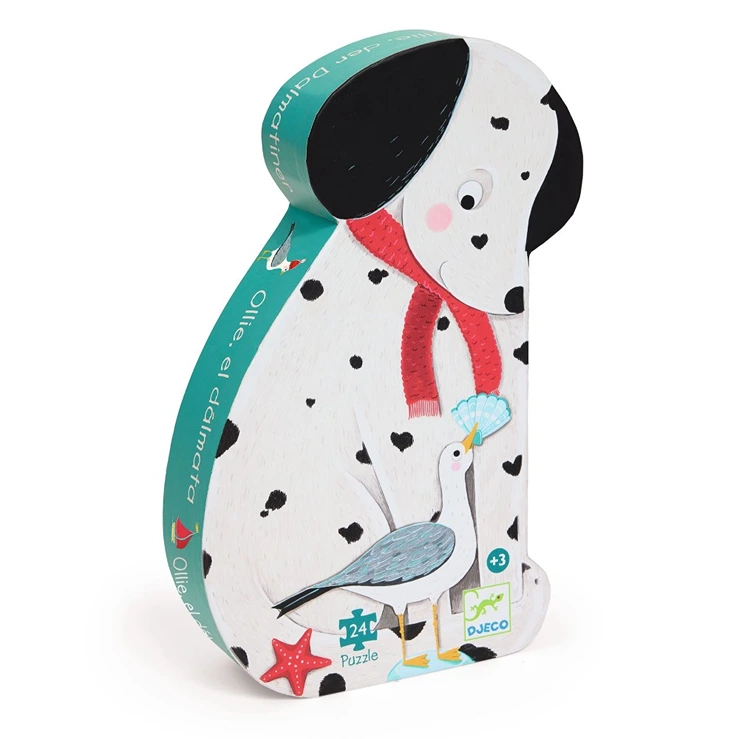 Puzzle in shaped box 24 pcs. 'Dalmatian Dog'