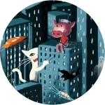 Observation puzzle - Night City 200 pcs 07461