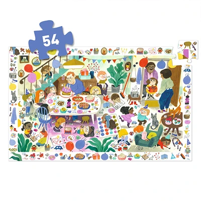 Observation puzzle - Birthday Party 54 pcs 07566 - Image 2