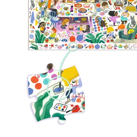 Observation puzzle - Birthday Party 54 pcs 07566 - Image 3