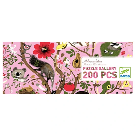 Puzzle 200 pcs Tree with animals