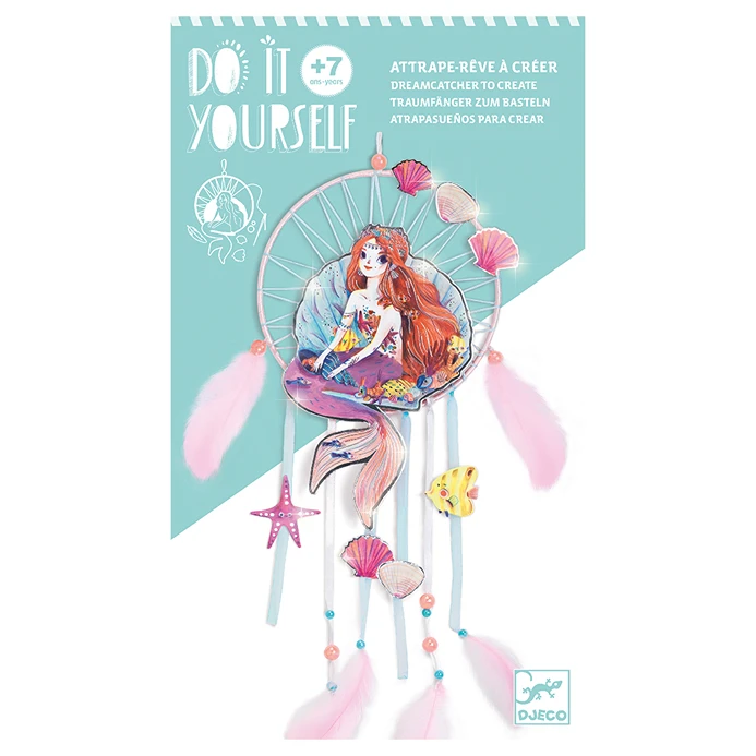 DIY Make a Mermaid Dreamcatcher