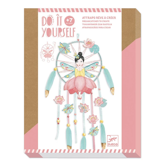 DIY Make a Lotus Fairy Dreamcatcher