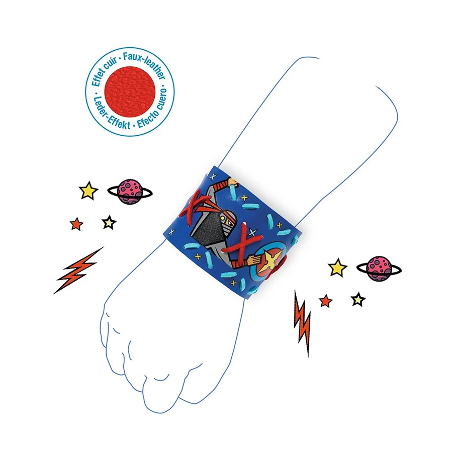 DIY Superheroes Wristbands 07978 - Image 2