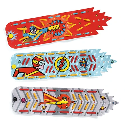 DIY Superheroes Wristbands 07978 - Image 3