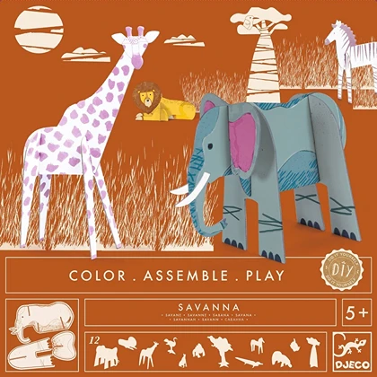 DIY Make and color 3D Savannah FSC MIX