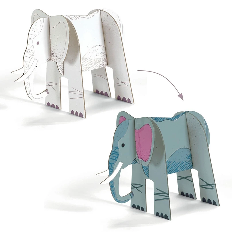 DIY Make and color 3D Savannah FSC MIX 08003 - Image 3