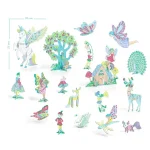 DIY Make and Color 3D Fairy World 08008