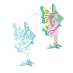 DIY Make and Color 3D Fairy World 08008