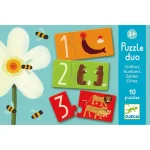 10 Puzzles with 2 pieces Learning numbers