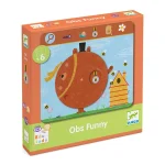 Educational observation game 'Funny animals'