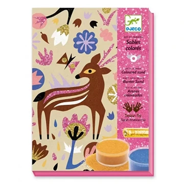 Sand and Glitter Art Forest Animals (08662)