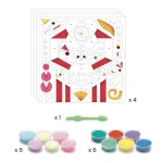 Coloring with phosphorescent sand Sea animals 08679