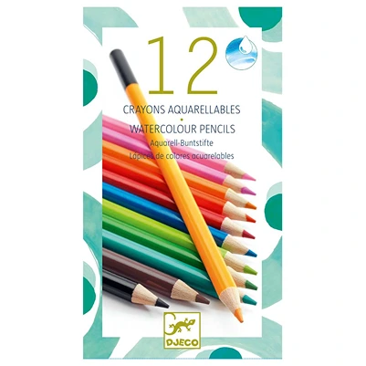Classic watercolor set 12 pieces