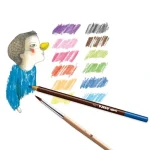 Classic watercolor set 12 pieces 08824
