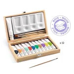3 brushes 1 palette