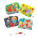 Magic Painting with Water Pen: “Teddy Bears and Animals” 09064