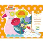 Triptych with Reusable Stickers: “Animals” 09071