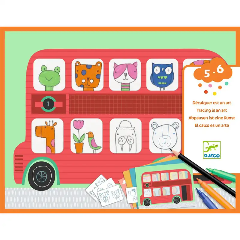 Tracing Painting: "Little Animals" 09289