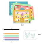 Tracing Painting: "Little Animals" 09289