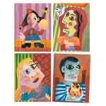 Inspired by Picasso - Κολάζ Κυβισμός Πορτραίτα 09386