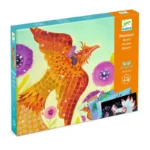 Mosaic with metallic effect stickers 'Mythical Creatures' 09408