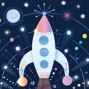 Scratch Cards - Cosmic Mission 09727 - Image 2