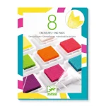 Stamp Pads with 8 Neon Colors