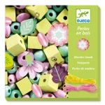 Wooden Beads - Leaves & Flowers