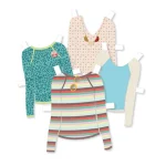 Girls' Wardrobe - Dress up girls with clothes and accessories 09825