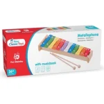 New Classic Toys Xylophone 12 notes Europe on wooden base made in E.E. code 10218