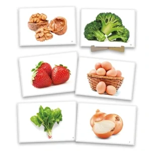 Educational Game: 54 Photos of Various Foods