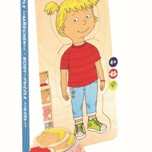 Layered Puzzle My Body: Girl 159.166