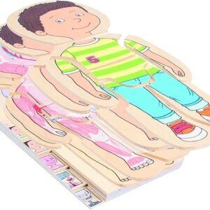 Layered Puzzle My Body: Boy 159.167