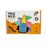 Magnetic Construction Toy with Curved Pieces 8 pcs.
